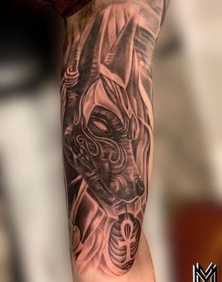 Tattoos - Matt Morrison Anubis - 140300